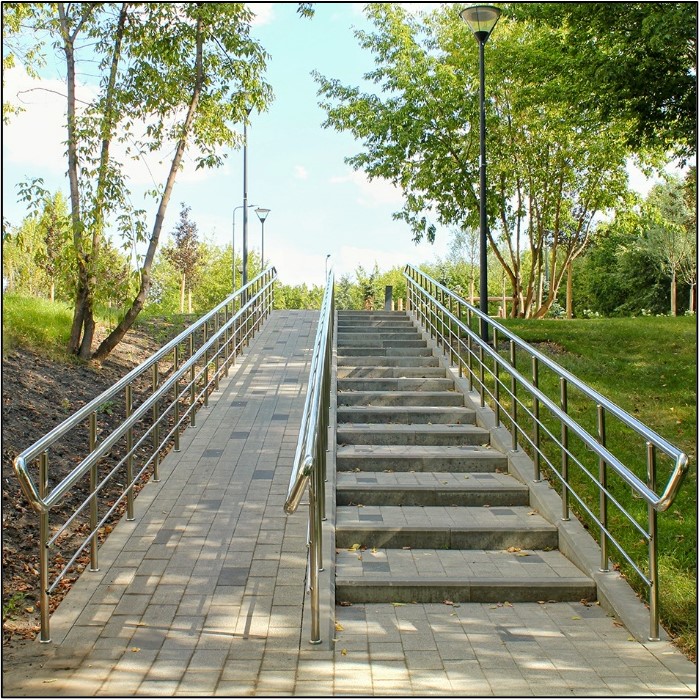 Stairs and path