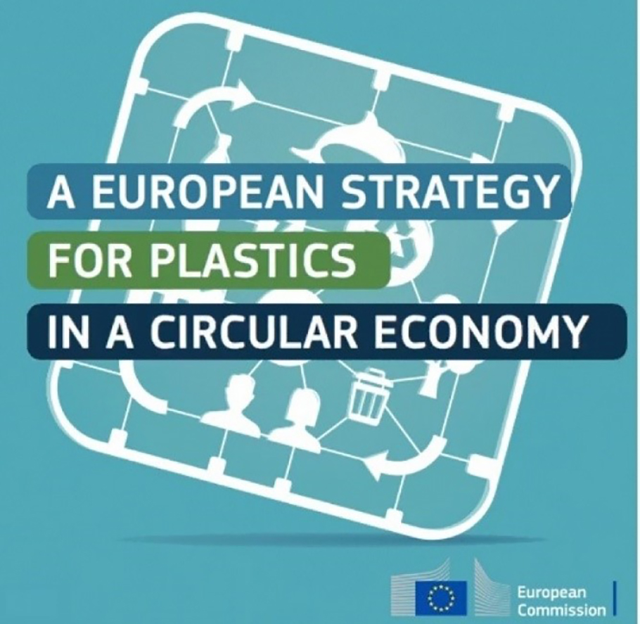 Logo for EU strategy for plastics