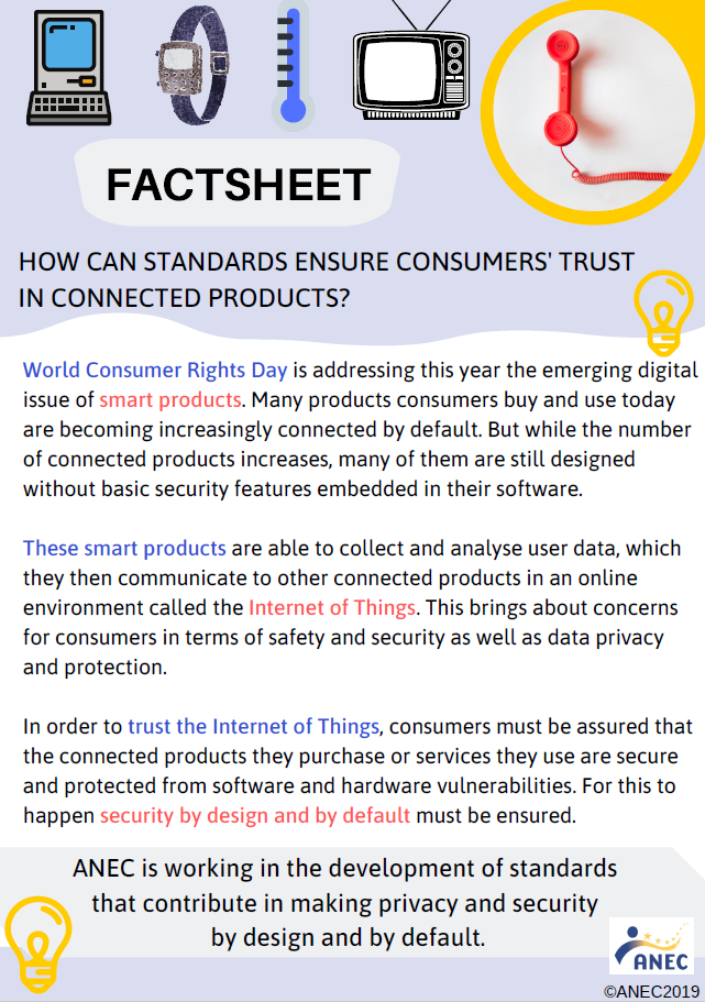 Factsheet on trusted connected products